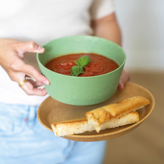 Μπολ Koziol Bio-Circular Connect Nature 890ml Σετ 2 Τμχ - Πράσινα image 2