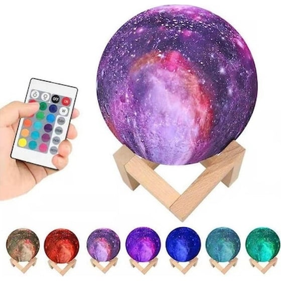 Φωτιστικό με Εφέ Πλανήτη - Πολύχρωμο image 0