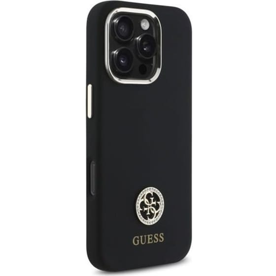 Θήκη Apple Iphone 16 Pro Max - Guess  Strass - Μαύρο image 2