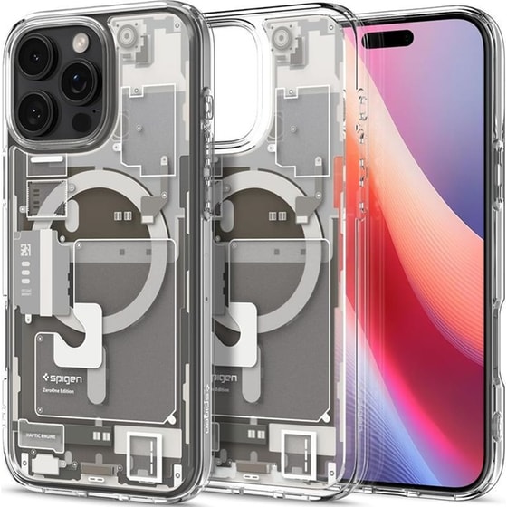 Θήκη Apple iPhone 16 Pro - Spigen Ultra Hybrid MagFit με MagSafe - Zero One Natural Titanium image 0