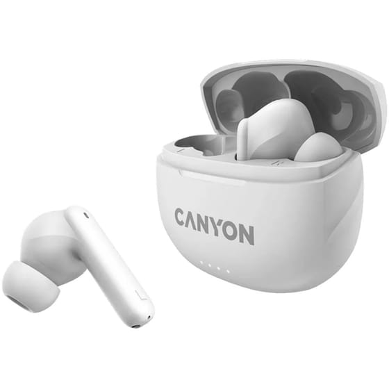 Ακουστικά Bluetooth Canyon CNS-TWS8W - Λευκό image 1