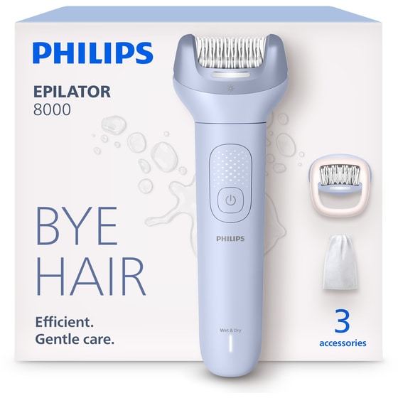 Αποτριχωτική Μηχανή PHILIPS BRE708/00 Γαλάζιο image 19