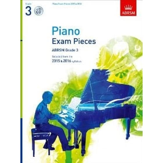 Βιβλίο Για Πιάνο Abrsm Selected Piano Exam Pieces 2015-2016, Grade 3 - Cd image 0