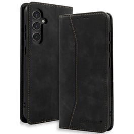 Θήκη Samsung Galaxy S24 Fe - Bodycell Book Case Πορτοφόλι - Black (5206015079542)