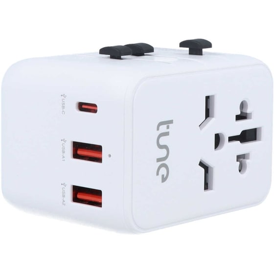 Αντάπτορας Tune Turbo PD Universal Travel Adapter 20W - Λευκό image 2
