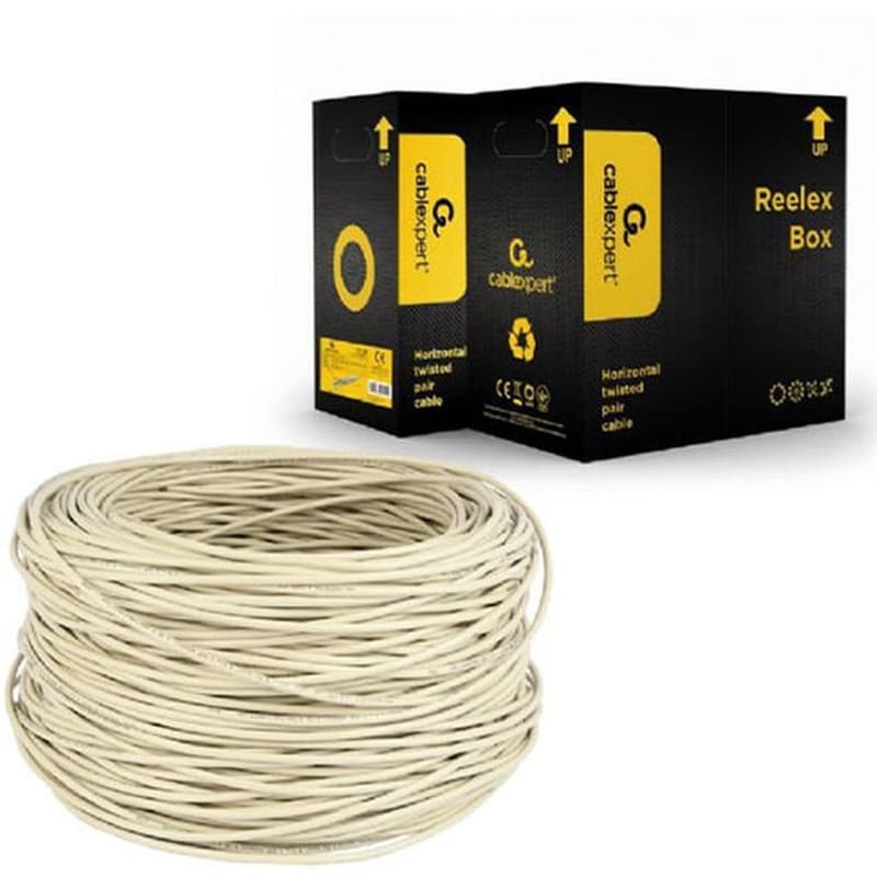 Καλώδιο δικτύου Cablexpert UPC-6004SE-L U/UTP 305m - Γκρι