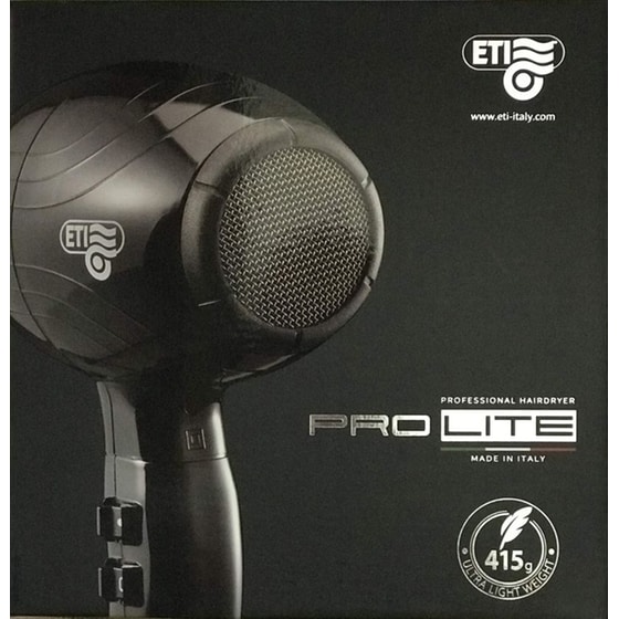 Σεσουάρ Μαλλιών ETI Pro Lite 2000 W Μαύρο image 2