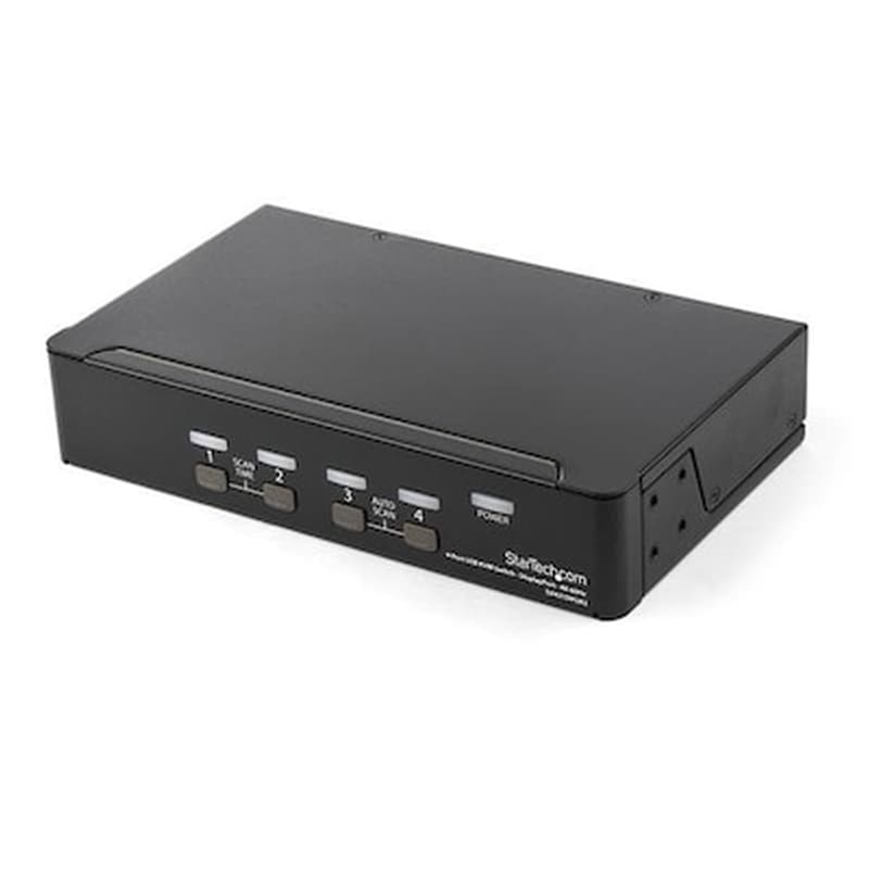 Startech.com Sv431dpua2 Εναλλαγέας (switches) Kvm Τοποθέτηση Rack Μαύρος (μαύρο) STARTECH.COM