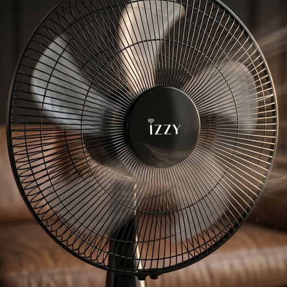 IZZY IZ-9048 Ανεμιστήρας Ορθοστάτης 70 W 46 cm image 2