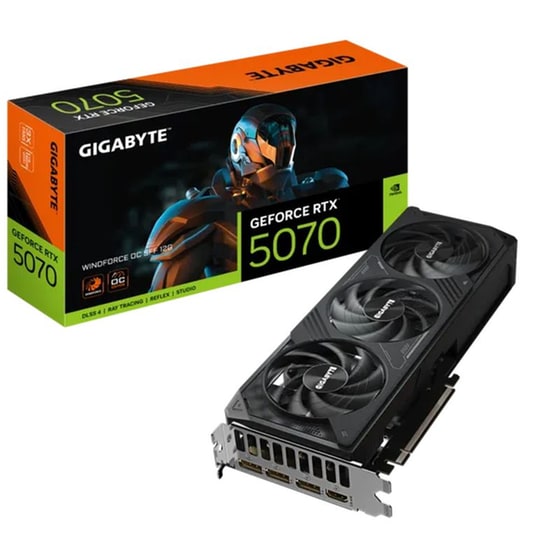 Κάρτα Γραφικών Gigabyte GV-N5070WF3OC-12GD GeForce RTX 5070 12GB image 0