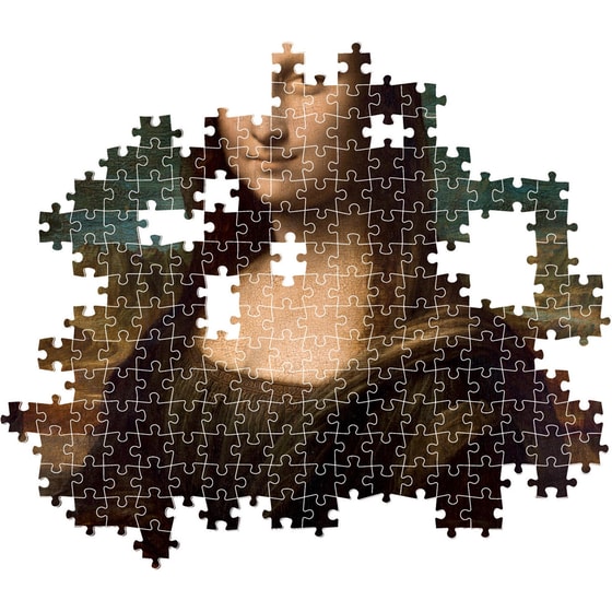 Παζλ Clementoni Museum Collection Leonardo da Vinci: Μόνα Λίζα (1000 Κομμάτια) image 2