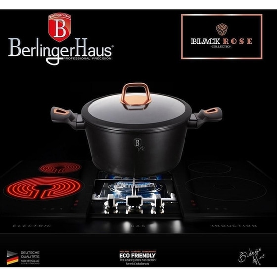 Κατσαρόλα BERLINGER HAUS BH-1641NW 20 cm 2.5 L Μαύρο image 3