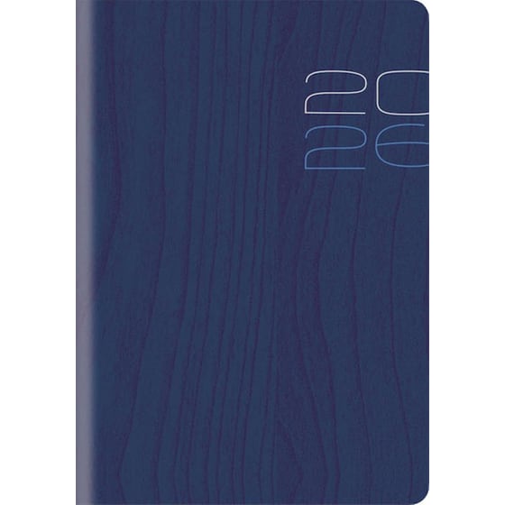 Ημερολόγιο Ημερήσιο 2026 Θεοφύλακτος 12M Woodline Μπλε image 0