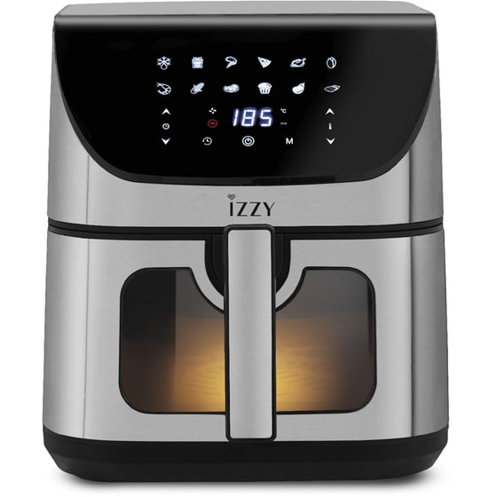 IZZY IZ-8250 1800W 8.2 L Ασημί Φριτέζα Αέρος image 0