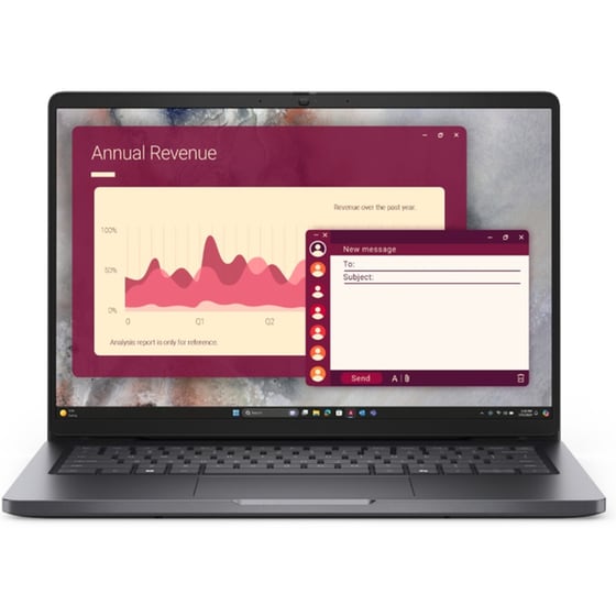 Dell Pro 14 PC14250 14" WUXGA IPS (Intel Core Ultra 5-235U/16 GB/1TB SSD/Intel Graphics/Win11Pro) Laptop image 0