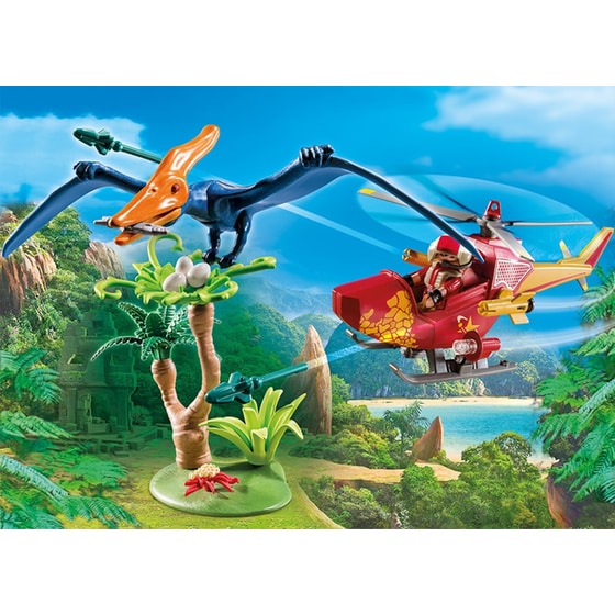 PLAYMOBIL® Ελικοπτερο Και Πτεροδακτυλος (9430) image 0