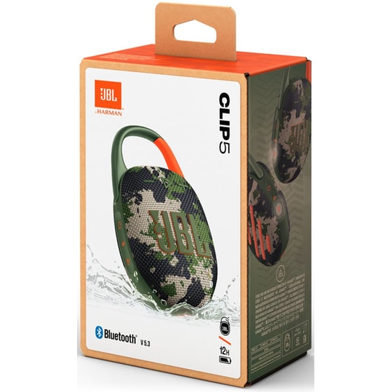 JBL Clip 5 Φορητό Ηχείο 7W - Camo image 6