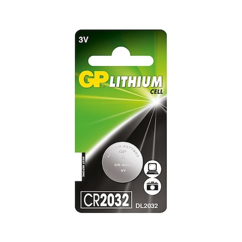 GP BATTERIES Gp Batteries Μπαταρία Λιθίου Cr2032 3v 210mah 1 Τεμ.
