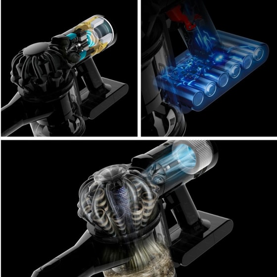 DYSON HH15 Car & Boat 21.6V Ασημί Σκουπάκι Χειρός image 3