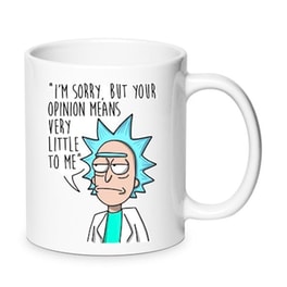 Κούπα Rick and Morty Νo1 Κεραμική 330 ml - Rick Sanchez