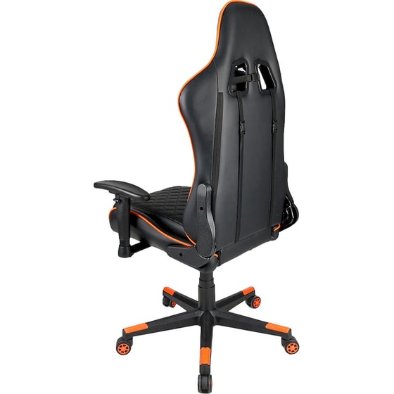 Gaming Καρέκλα Gembird GC-03-BO από Τεχνητό Δέρμα - Μαύρο/ Πορτοκαλί image 5