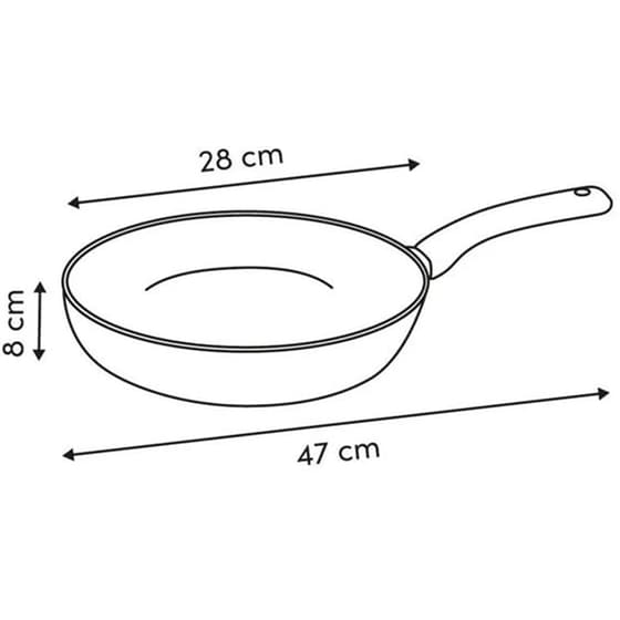 Τηγάνι Wok 5FIVE 204610 Μπεζ image 2