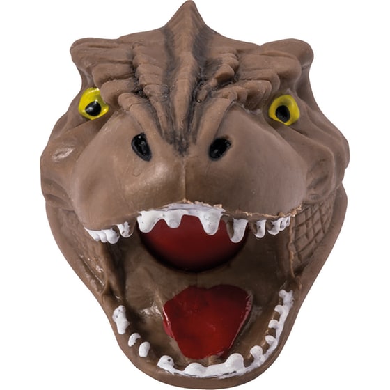 Ζουληχτό Κεφάλι Δεινοσαύρου σε 2 Χρώματα 1 Τμχ - Τυχαία Επιλογή Σχεδίου image 1