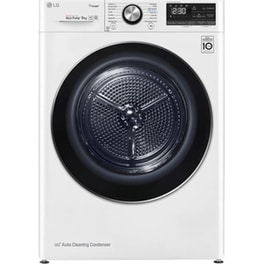 LG RC90V9AV2W 9 kg με Αντλία Θερμότητας Λευκό Στεγνωτήριο Ρούχων