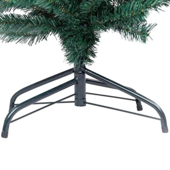 Χριστουγεννιάτικο Δέντρο VidaXL Slim 2.10m - Πράσινο image 3