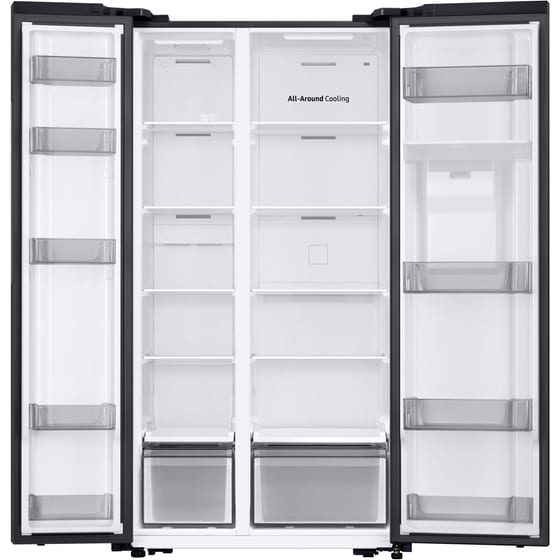 SAMSUNG RS57DG410EB4EF No Frost 578 Lt Μαύρο Ψυγείο Ντουλάπα image 2
