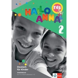 Hallo Anna 2 neu, Arbeitsbuch mit Bastelvorlagen