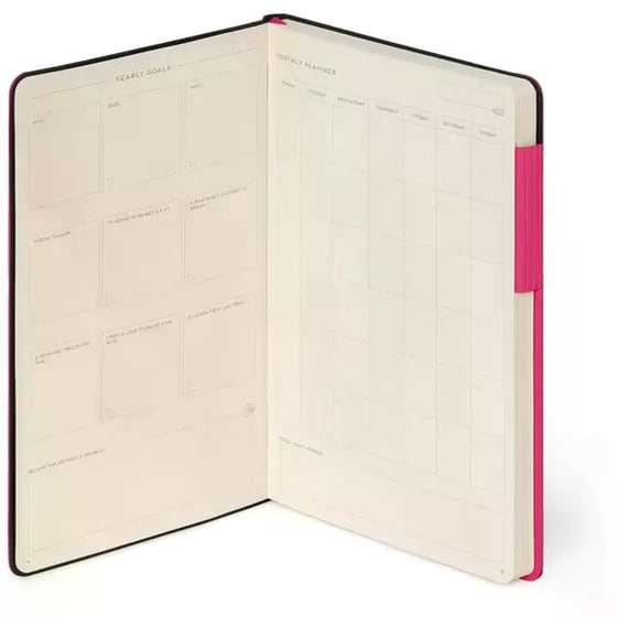 Σημειωματάριο Legami Ριγέ Medium Raspberry image 3