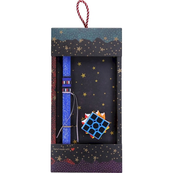 Λαμπάδα Synchronia Κύβος - Μπλε image 0