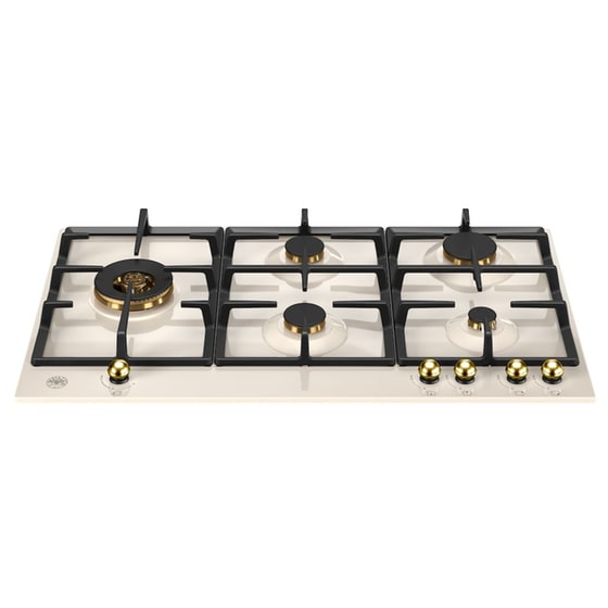 BERTAZZONI P905LHERAG(GN) 89 cm Μπεζ Εστία Φυσικού Αερίου Αυτόνομη image 0