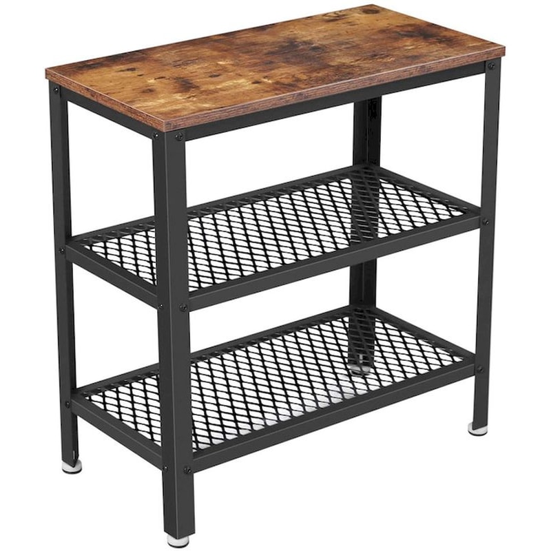VASAGLE Τραπεζάκι Σαλονιού Vasagle Let33bx από Ξύλο 60x30x60 cm - Καφέ