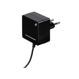 Φορτιστής Πρίζας Hama 230 V με Καλώδιο microUSB με φωτάκι νυχτός - Μαύρο