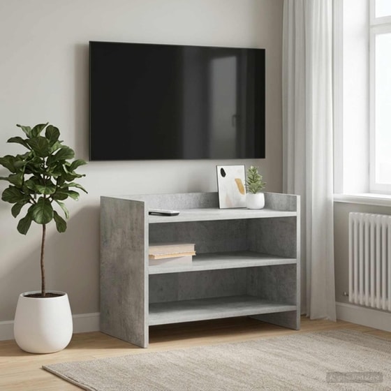 Έπιπλο Τηλεόρασης VidaXL 60 x 33 x 47 cm - Γκρι Σκυροδέματος image 1