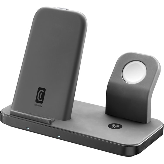 Ασύρματος Φορτιστής Cellular Line Trio Wireless 7.5W - Black image 1