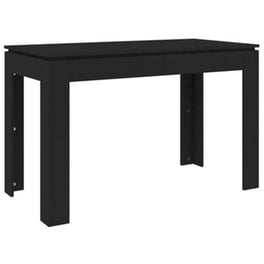 Τραπεζαρία Vidaxl Από Μοριοσανίδα 120x60x76 cm - Μαύρο