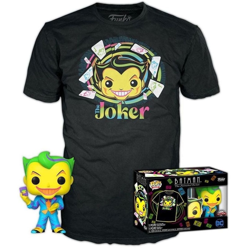 FUNKO Funko Pop! Box - DC Comics - Joker με T-Shirt (S)