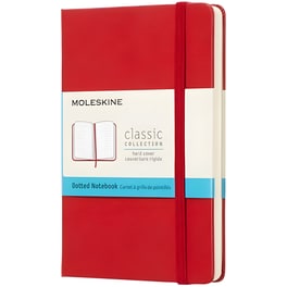 Σημειωματάριο Moleskine με Τελείες Medium Κόκκινο (1 Τεμάχιο)