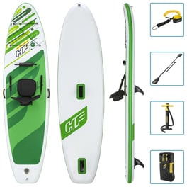 Φουσκωτή Σανίδα SUP Bestway Hydro-Force Freesoul Tech Convertible 340x89cm - Πράσινη