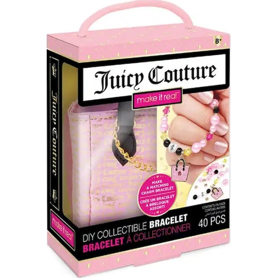 Make It Real  Juicy Couture Juicy Couture DIY Βραχιολάκια με Τσάντα - 35/34/40 Κομμάτια (4471) - Τυχαία Επιλογή Σχεδίου image 4