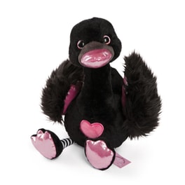 Λούτρινο Nici Love Swan Black 25 cm