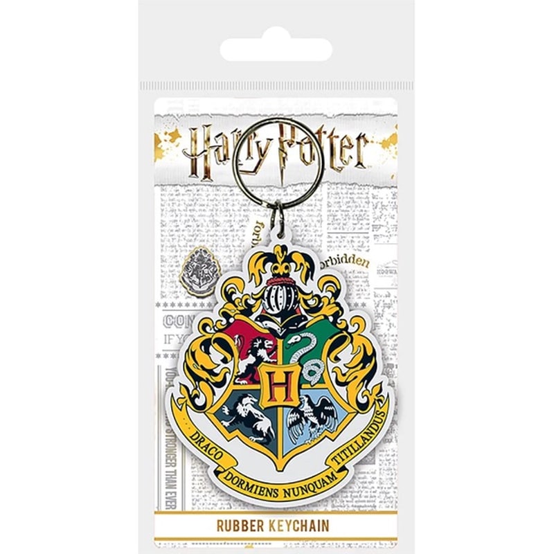 PYRAMID Μπρελόκ Pyramid Hogwarts Crests Harry Potter - Πολύχρωμο