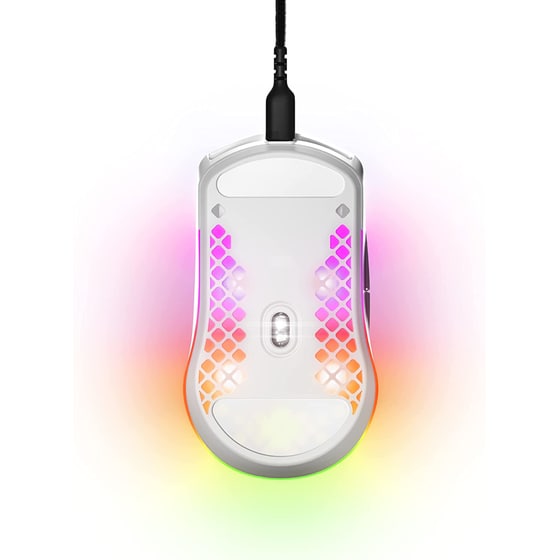 SteelSeries Aerox 3 Snow Gaming Ενσύρματο Ποντίκι - Λευκό image 3