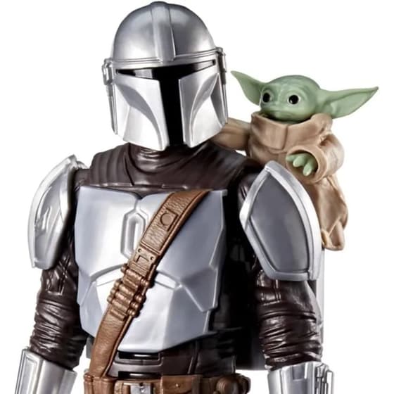 Φιγούρα Hasbro Star Wars - Mandalorian & Grogu (28cm) image 3