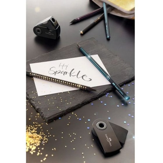 Μολύβι Faber Castell Sparkle Midnight B Γαλάζιο image 2