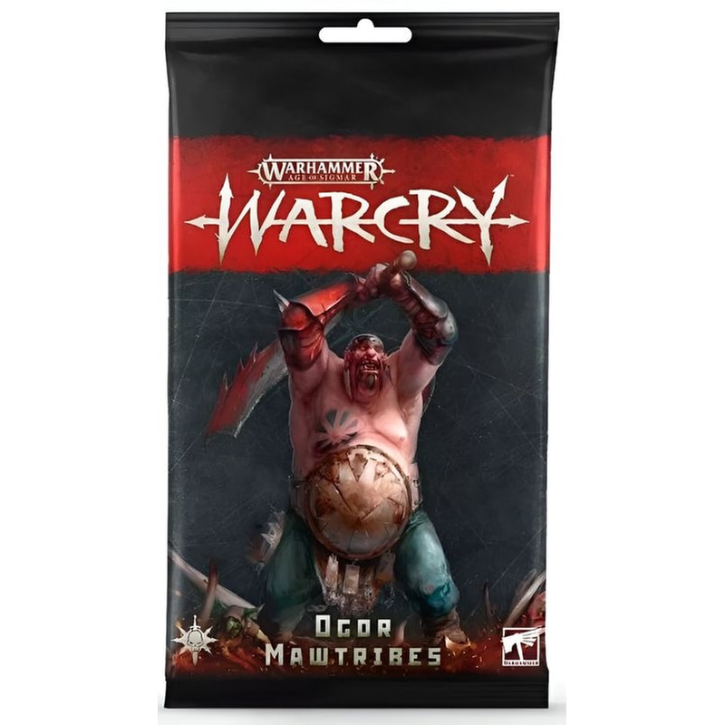 GAMES WORKSHOP Warcry: Ogor Mawtribes Cards Warhammer: Age of Sigmar GAMES WORKSHOP