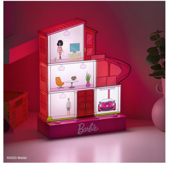 Paladone Barbie Dreamhouse Light With Stickers image 5